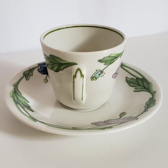 Villeroy & Boch Amapola Flat Cup and Saucer Set - Picture 3 of 8